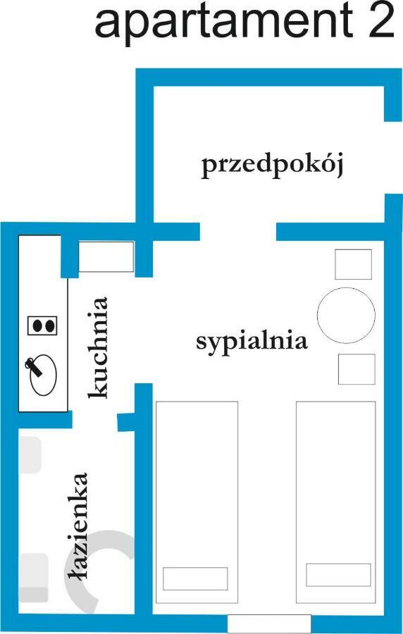 Mini Apartament Marine Свіноуйсьце Екстер'єр фото